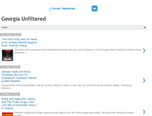Tablet Screenshot of georgiaunfiltered.com